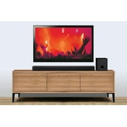 iLive v5.0 Bluetooth 2.1 Channel 32 Soundbar with Wireless Subwoofer, ITBSW222B, Black
