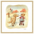 thumbnail image 6 of Marmont Hill "Golden Pal" by Phyllis Harris Framed Painting Print, 6 of 6