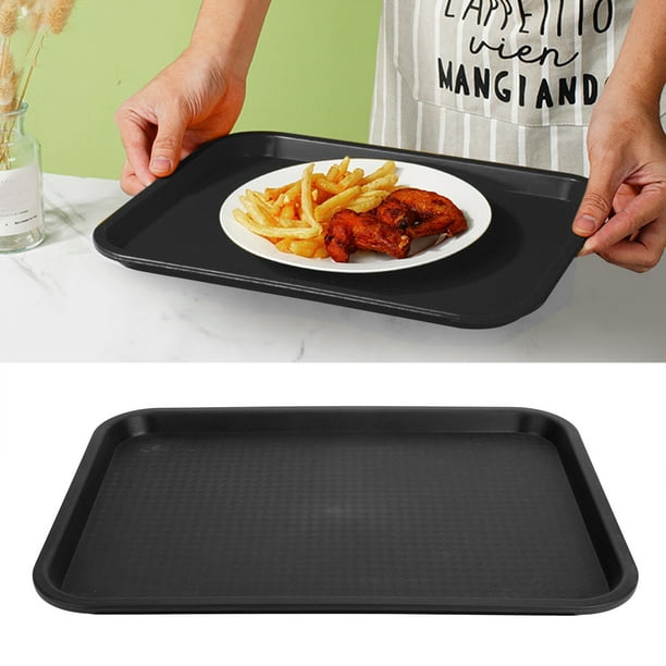 BANDEJAS DE SERVICIO DE ALIMENTOS, 2 Piezas BANDEJA DE SERVICIO DE COMIDA RÁPIDA BANDEJAS DE BANDEJA DE APERITIS