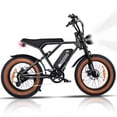 thumbnail image 1 of COLORWAY 750W Electric Bike for Adults,20X4.0 Fat Tire Off-Road E bike,36V/12Ah Battery Snow Beach Mountain Bike for Outdoor Cycling e bike, 1 of 1