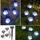 thumbnail image 3 of Luz solar con huella de pata - Luz blanca Ormromra WMZL-307-2, 3 of 5