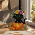 thumbnail image 3 of Lazduis Diamond Art Halloween Diamond Black Cat Painting Kit DIY Bead Art Holiday Wall Home Decor 7.87 x 7.87IN, 3 of 7