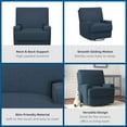 thumbnail image 2 of Baby Relax Rylan 4-in-1 Swivel Glider Rocker Recliner Chair, 2 of 7