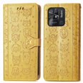 thumbnail image 1 of Funda Cartera FOXDOCK para XIAOMI Redmi 10C , Flip PU con Relieve de Gatos y Perros, Tarjetero y Soporte, 1 of 6