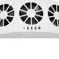 thumbnail image 4 of Solar Powered Car Fan, Wide Angle, 3 Fans, Deodorant, Energy Saving, White, 4 of 4
