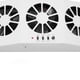 thumbnail image 4 of Solar Powered Car Cooler Large Wide Angle 3 Fans Deodorant Energy Saving Car Exhaust Ventilation Fan White, 4 of 4