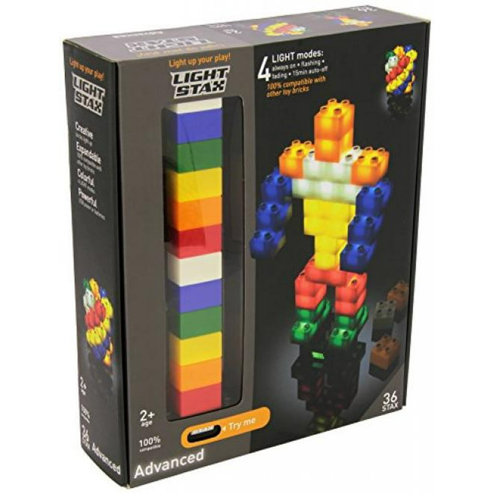 LIGHT STAX(R) Illuminated Blocks Classic Set (36 Pieces)