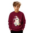 thumbnail image 3 of Gyexs Little Boy Halloween Sweatshirts Long Sleeve Tops, Daily Wear Relaxed Fit, Halloween Gifts, 3 of 7