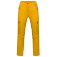thumbnail image 2 of Mapamyumco Women’s Softshell Pants Winter Hiking Ski Snowboarding Pants, Fleece Lined and Water Resistance Yellow M, 2 of 7