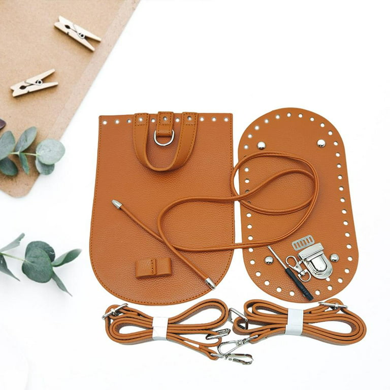 29.5*10cm Purse Accessories PU Leather Shaper Bag Bottom Base Crochet Bag  Pad