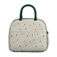 thumbnail image 2 of Lunch Bag Lunch Box for Women Reusable Insulated Lunch Bags,Water-Resistant Avocados Face Avocado Plant Cooler Lunch Tote Bag, Large Capacity for Work Travel Picnic, 2 of 6