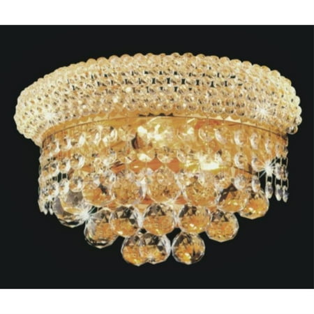 

2 Light Wall Sconce with Gold finish