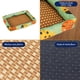 thumbnail image 5 of Fiudx Cojín Refrescante de Verano para Mascotas, Diseño Transpirable y Ventilado, Tela Suave y Cómoda, Material de Ratán Fresco, Almohadilla de Descanso para Mascotas, Tapete para Gatos y Perros, Fác, 5 of 6