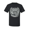 thumbnail image 2 of Wild Bobby, Shake Rattle And Roll Vintage Hot Rods Pop Culture Men's Graphic T-Shirt, Black, Small, 2 of 3