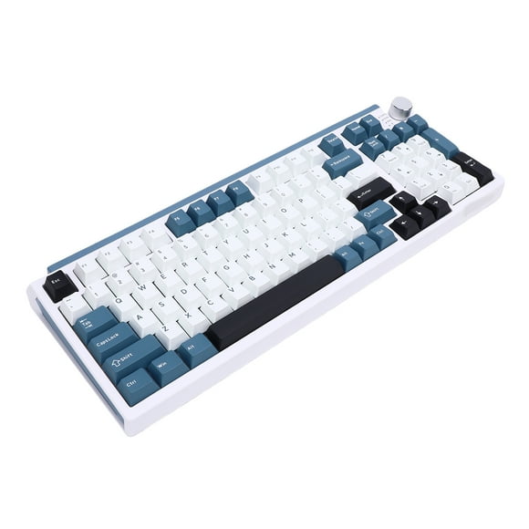 Clavier Mécanique de Jeu Sans Fil 75 % RGB, Supporte BT 5.0, 2.4G Sans Fil, et Connexion Filaire USB C, Échangeable à Chaud Personnalisé, 98 Touches pour Gaming