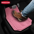 thumbnail image 5 of Rubbermaid Car Floor Mats,Heavy Rubber Car  Mats Set, Non-Slip,  Easy to Clean, Universal Fit for Cars, Trucks & SUVs,  Pink, 5 of 7