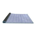 thumbnail image 2 of Ahgly Company Indoor Square Solid Blue Modern Area Rugs, 5' Square, 2 of 4