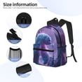 thumbnail image 3 of Easygdp Mystical White gorilla Jungle Mochila Casual para Portátil, Mochila para Escuela, Viajes, Negocios, 3 of 6