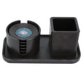 thumbnail image 3 of Elegante Alfombrilla De Taza De Té Duradera Negra De Estilo Japonés, Juego De Herramientas De Té, Oficina En Casa De Madera Para Los Amantes Del Té ANGGREK Otros, 3 of 8