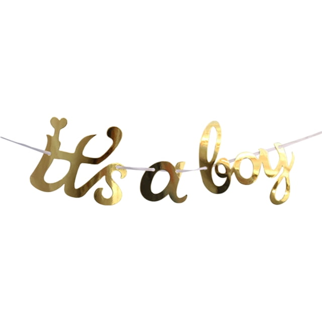 tredstone Baby Party Letter Flag Pulling