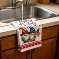 thumbnail image 5 of Cififendec 4th of July Kitchen Towels, 23.62"×15.8", Patriotic Red White Blue American Flag Dish Towels, Independence Day Farmhouse Decorative Hand Towels for Kitchen and Dining, 5 of 5