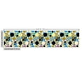 thumbnail image 3 of Ambesonne Geometric Fabric by the Yard Upholstery, Grunge Style Circles Art, 5 Yards, Multicolor, 3 of 5