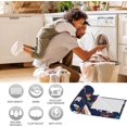 thumbnail image 4 of ladea Blanket Nautical Sailboat Anchor Lighthouse Blankets Warm Lightweight Throw Blanket All-Season for Couch Bed Man Women Girl 50"x60", 4 of 6