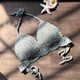 thumbnail image 1 of Mujeres Crochet Lace Cami Tank Crop Bralette Top Boho Bra Summer Beach Bikinis, 1 of 2