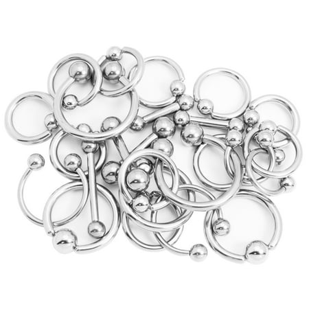 Random Assortment Body Piercing Jewelry Ten Pack