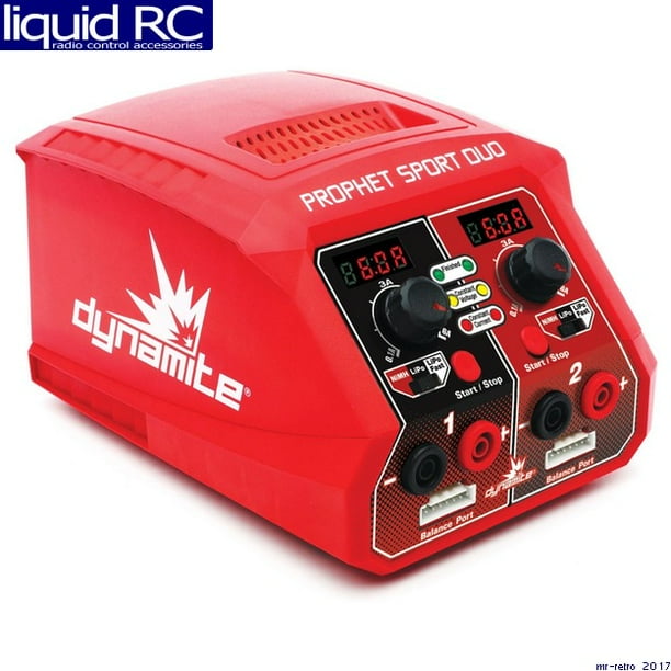 Dynamite C2025 Prophet Sport Duo 50w X 2 Ac Battery Charger Us