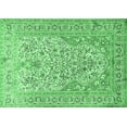 thumbnail image 1 of Ahgly Company Indoor Rectangle Persian Emerald Green Traditional Area Rugs, 5' x 7', 1 of 4