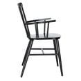 thumbnail image 6 of Safavieh Clifton Outdoor Patio Arm Chair - Matte Black, 6 of 10