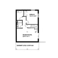 thumbnail image 4 of 001-1056: Log Cabin 2 Bed, 2 Bath Luxury Home Plan, 1895 Sq Ft: Full Blueprints with License to Build by Home Plan Marketplace - Lesuto, 4 of 7