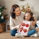 thumbnail image 5 of Juego de adornos de bola de Navidad 4PC | Formas variadas galvanizadas y pintadas a mano | Plástico duradero, decoración elegante para árboles navideños, decoración festiva versátil, brillo duradero, 5 of 5