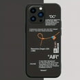 thumbnail image 4 of Sleek & Stylish Sneaker Phone Cases for iPhone 14, 13, 12, 11, XR, X, XS, 7 Plus - Choose White or Black Label!, 4 of 5