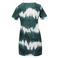 thumbnail image 4 of SMihono Robes Bohèmes d'Été pour Femmes Grande Taille Mode Femmes Teinture sur Nœuds Manches Courtes Poches Ample Confortable Robe Décontractée, 4 of 6
