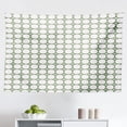 thumbnail image 1 of Abstract Tapestry, Geometric Theme Dots Inside Hexagonal Flowery Shapes Connected Triangular, Fabric Wall Hanging Decor for Bedroom Living Room Dorm, 2 Sizes, Pale Tan and White, by Ambesonne, 1 of 1