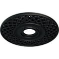 thumbnail image 3 of Ekena Millwork 22 1/4"OD x 4 3/4"ID x 1 1/4"P Robin Ceiling Medallion (Fits Canopies up to 6 1/4"), Hand-Painted Steel Gray, 3 of 6