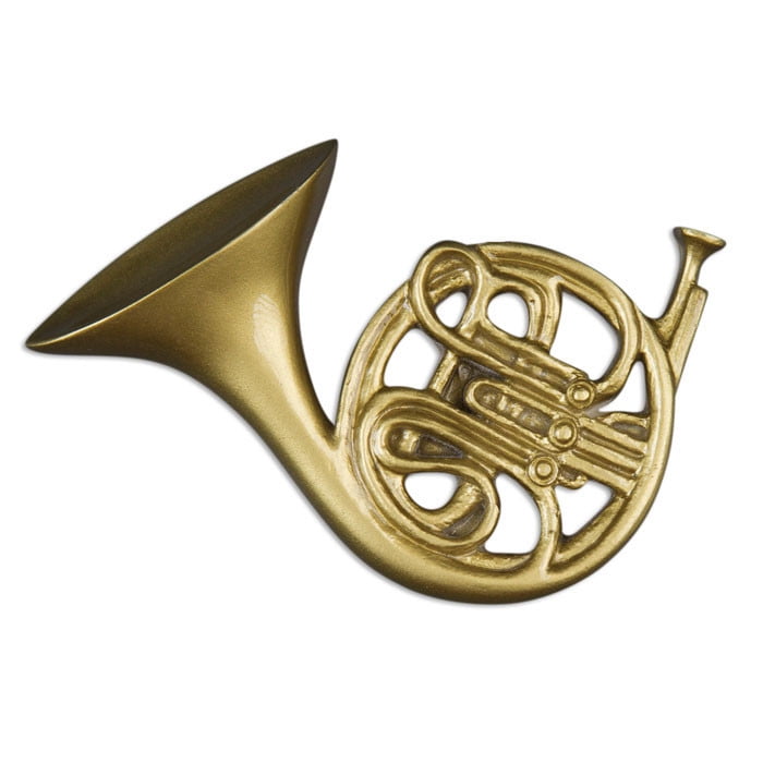 French Horn Musical Instrument Personalized Christmas Ornament DOITYOURSELF