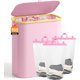 thumbnail image 1 of Hampers for Laundry Basket with Lid, 160L Extra Large Laundry Hamper 3 Section Dirty Clothes Hampers for Laundry Divided Laundry Basket Organizer for Bedroom,Laundry Room,Dirty Clothing Hamper,Beige, 1 of 5