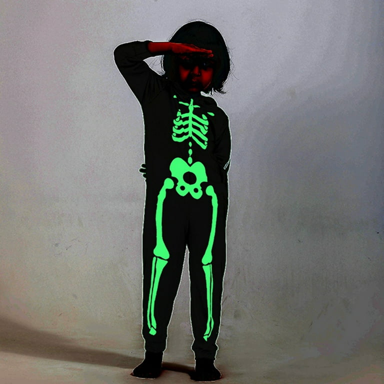 Glow in the dark skeleton pajamas for adults new arrivals