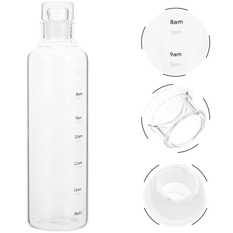 Bedwina Reusable Water Bottles Bulk Pack 18 oz Plastic Bottles with Caps 12-Pack, Size: 18oz