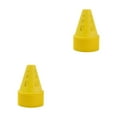thumbnail image 4 of Decodeary 10 Pcs/Ensemble Pile de Patinage à Roulettes Robuste et Résistante aux Intempéries pour Activités Intérieures/extérieures Durable Jaune 2Ensemble, 4 of 6