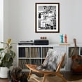 thumbnail image 4 of Art.com Roman Holiday, Audrey Hepburn, Gregory Peck, 1953 Photo, Brown Frame Wall Art, 32" x 40", 4 of 5