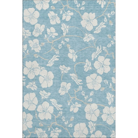 Dalyn Rugs Premium Machine Washable Mayfield AMF1032 Sky 3' x 5' Rug