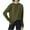 Army Green, variant on Women's Crew Neck Casual Sweater, Solid Color Long Sleeve Polyester Knit Pullover, Trendy Casual Knitwear for Women - Walmart Fashion Versatile & Cozy Essential Black XL