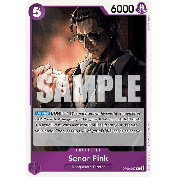 One Piece Royal Blood Rare Senor Pink OP10-067