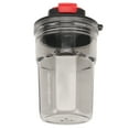 thumbnail image 4 of Botella de agua reutilizable, sin BPA, a prueba de fugas, para camping, senderismo, viajes, oficina, 450 ml, color negro, 4 of 14