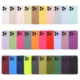 thumbnail image 2 of Pouriphone14pluscase-hadifférentcolors-purecolorliquidsiliconefinepore, 2 of 5