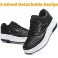 thumbnail image 5 of Cyiecw Roller Skate Shoes for Kids Boys Girls Rechargeable Wheels Sneakers Fashion Roller Wheeled, 5 of 6